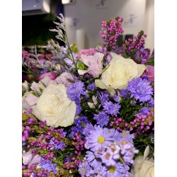 فازة الجمال الهادىء | مزهرية زجاج