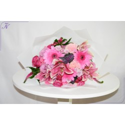 الوردى الخجل | غلاف ابيض