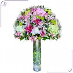 مزهرية الزهور الفاخرة