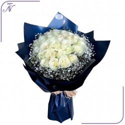 باقة جوري جمال ضوء القمر