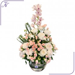 مزهرية الندى الرقيق 