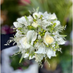 مسكة الجمال الأبيض للعروس