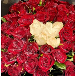 باقة زهور شغف الحب