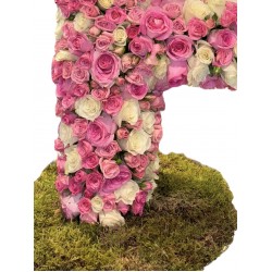 تنسيق مجسم الأزهار 