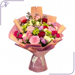 باقة البتلات الدافئة