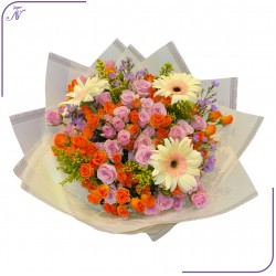 باقة زهور نعومة الشتاء