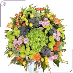 مزهرية زهور الصفاء