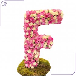 تنسيق مجسم الأزهار 