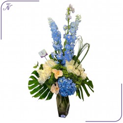 مزهريه زهور السعاده